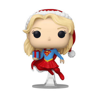 ¡Estallido! Supergirl con regalo