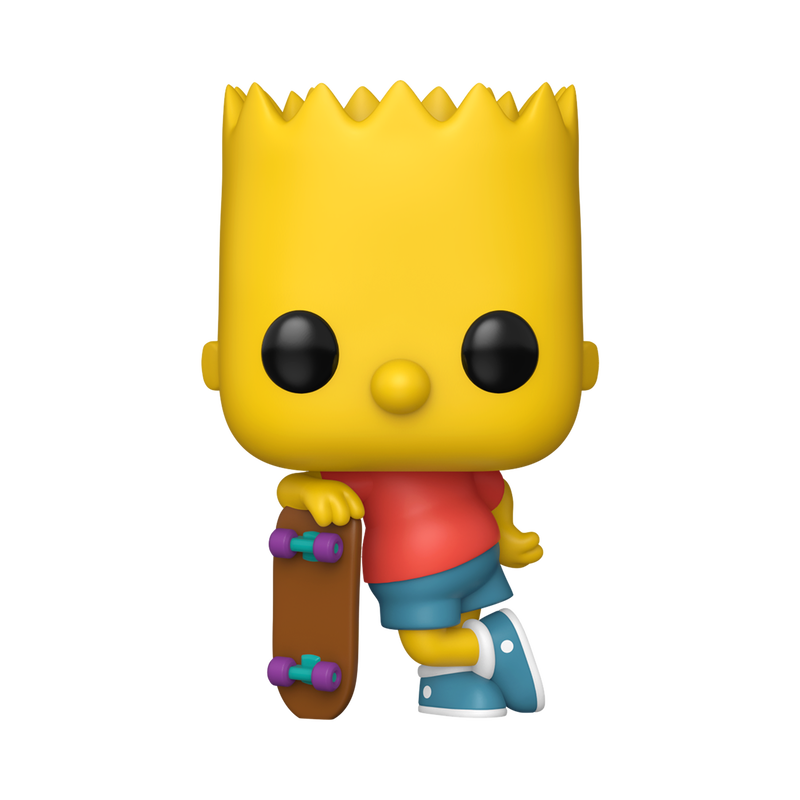 ¡Estallido! Bart Simpson con patineta