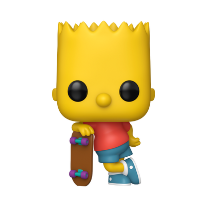 ¡Estallido! Bart Simpson con patineta