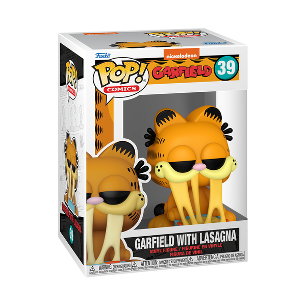 Funko Garfield avec Plat de lasagne