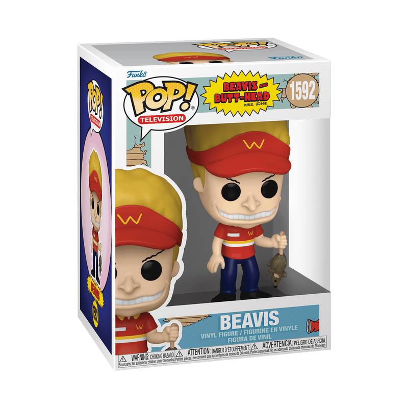 Pop! Beavis (Burger World Uniform)