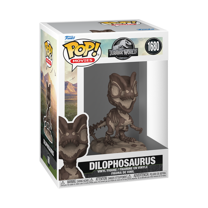 ¡Estallido! Dilophosaurus (fósil) 