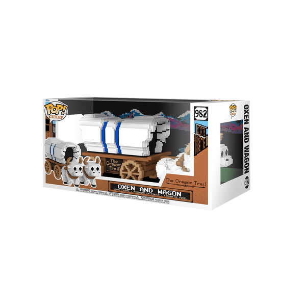 Funko Pop! Rides Super Deluxe The Oregon Trail Oxen and Wagon
