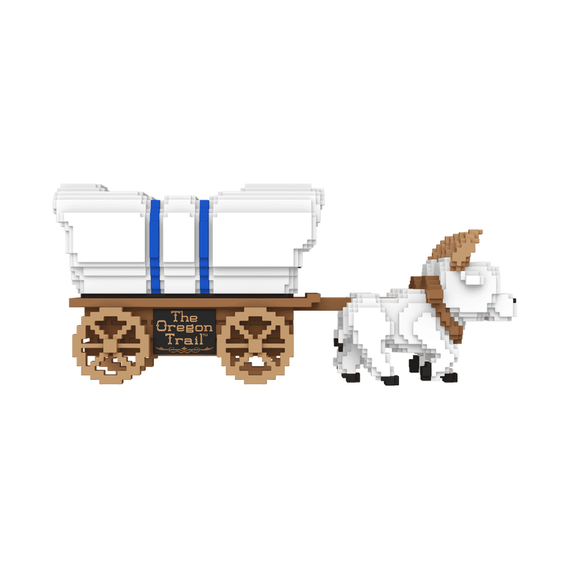 ¡Estallido! Paseos Super Deluxe The Oregon Trail Oxen and Wagon