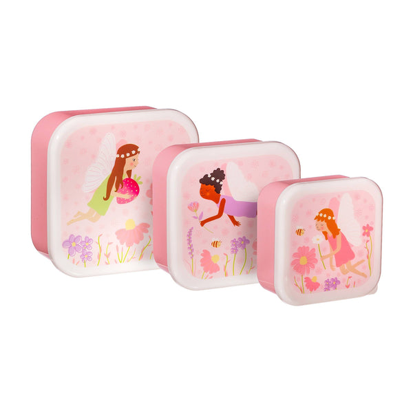 Boîtes à goûter Fées - Set de 3
