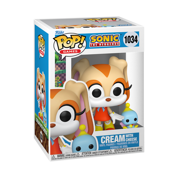 Funko Pop! & Buddy Cream avec Cheese – Sonic the Hedgehog