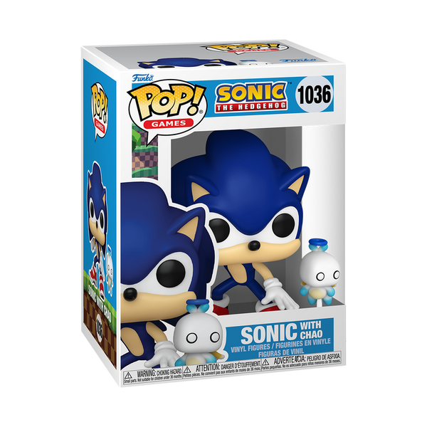 Funko Pop! & Buddy Sonic avec Chao – Sonic the Hedgehog