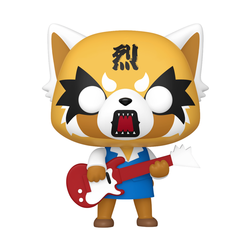 ¡Estallido! Aggretsuko con guitarra