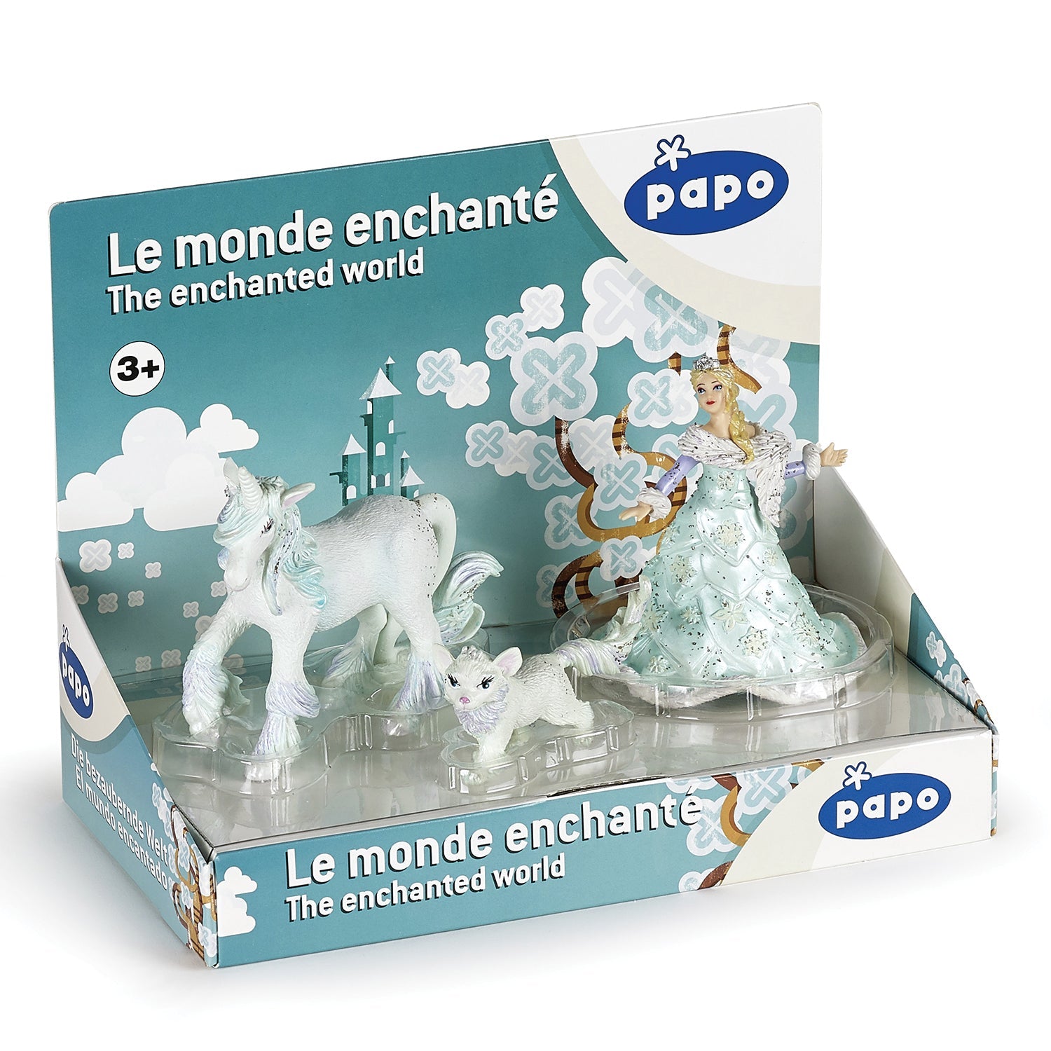 Coffret Reine des glaces Papo - personnage féerique