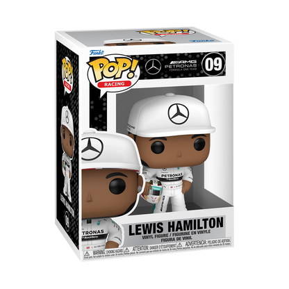 ¡Estallido! Lewis Hamilton con casco 