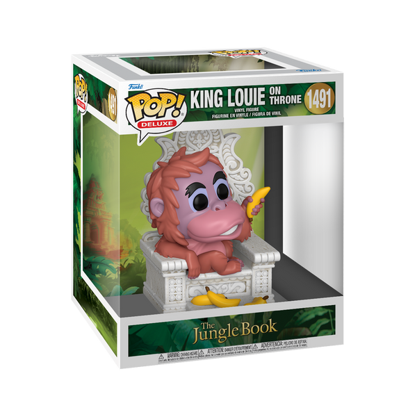 Funko Pop! Deluxe Roi Louie sur Trône – Disney