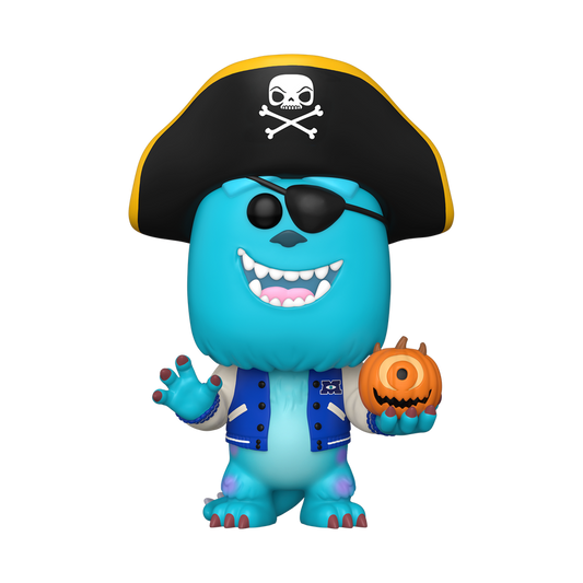 Sully disfrazado de pirata 