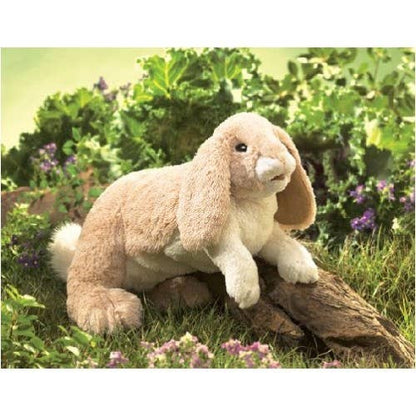 Marionnette à main Cuddly Bunny 2838/ Floppy Bunny Rabbit Folkmanis réaliste