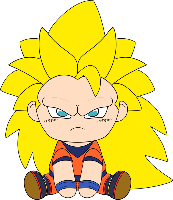 super saiyan goku plush youtooz