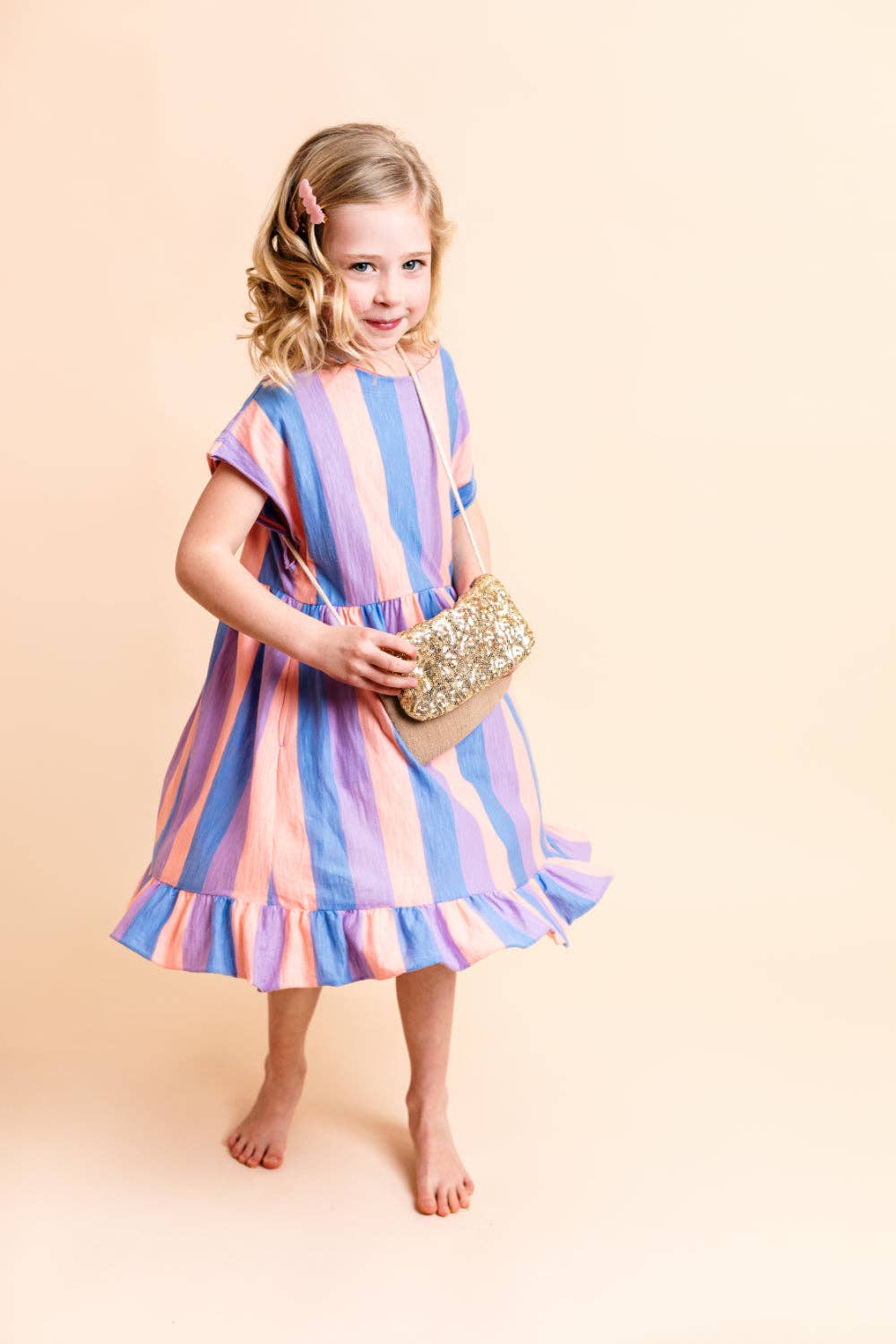 Sac à Main - Sequins Dorés