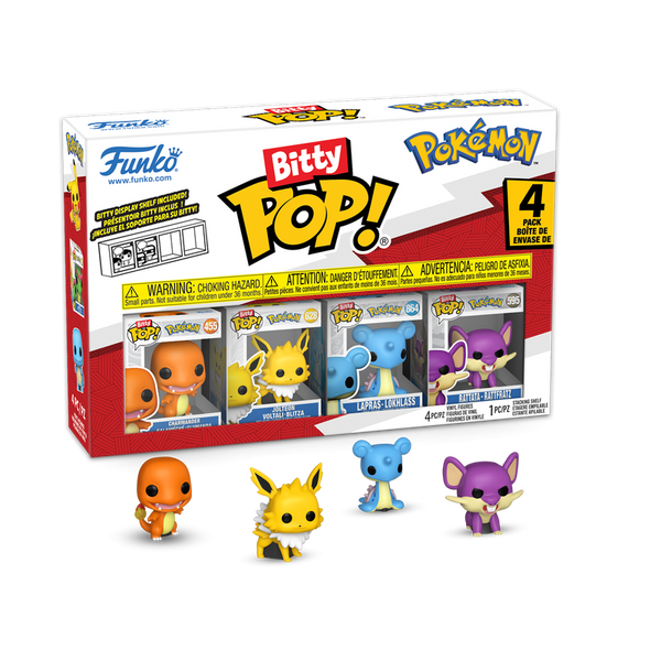 Funko Bitty Pop! Pokémon 4-Pack Series 2 – Deadpool