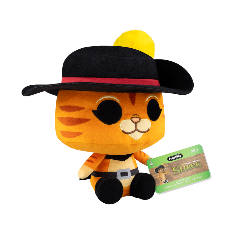 Pluche knuffel van de Gelaarsde Kat - VOORBESTELLEN*