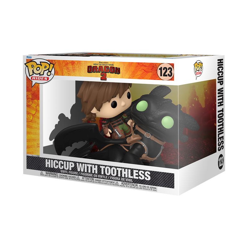 Pop! Rides Deluxe Harold met Toothless 