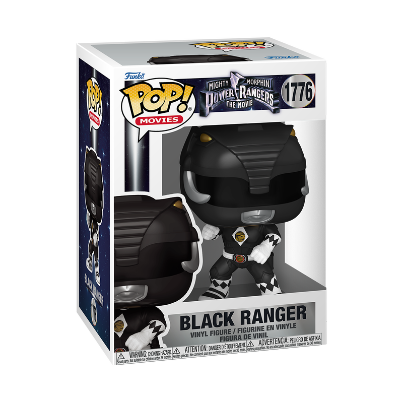Pop! Ranger Noir (Power Rangers: Le Film)