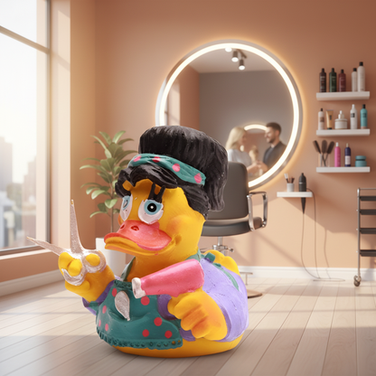 Cabeleireiro Pato - Roxo