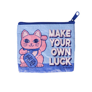 Mini Porta-Moedas Gato da Sorte “Faz a tua sorte”