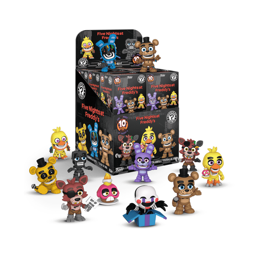 Miniaturas misteriosas del décimo aniversario de Five Nights at Freddy's 