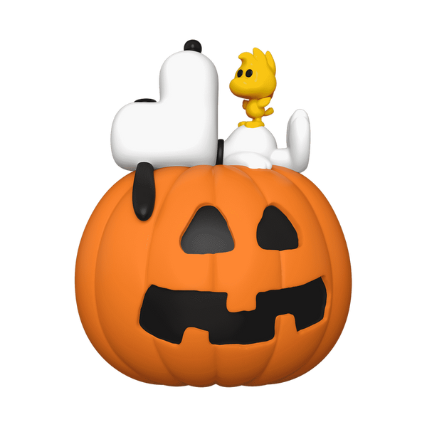 Funko Pop! Deluxe Snoopy & Woodstock avec Citrouille – Peanuts