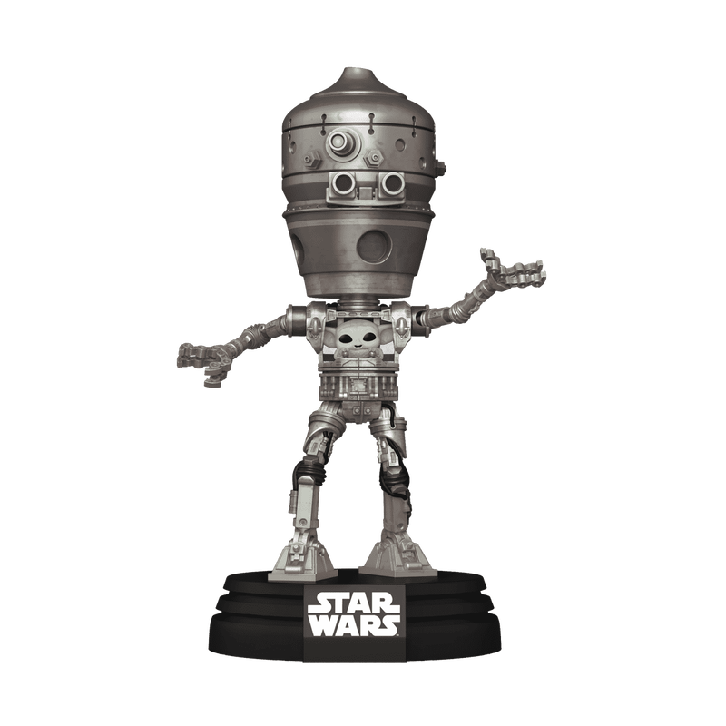 ¡Estallido! Luces y sonidos de lujo IG-12 con Grogu