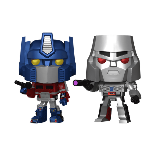 ¡Estallido! Paquete de 2 Optimus Prime y Megatron 
