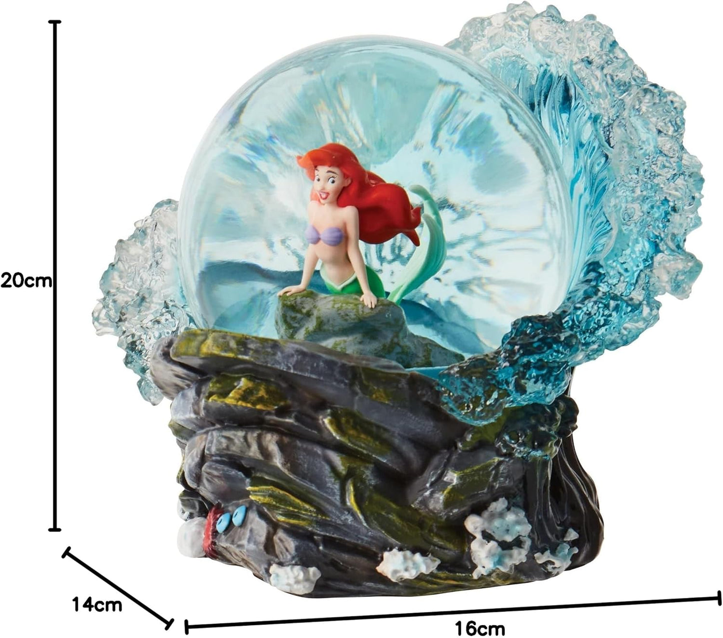 Ariel Snow Globe