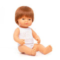 Europese roodharige jongenspop 38 cm