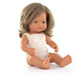 Boneca Menina Europeia 38cm