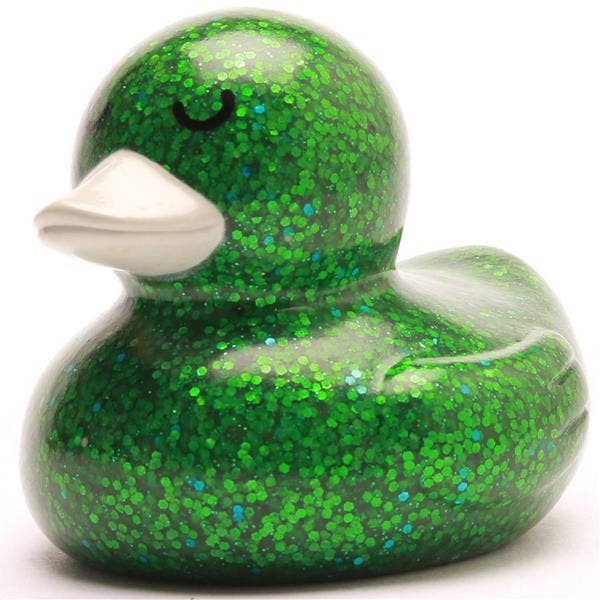 Glittereendje - Groen
