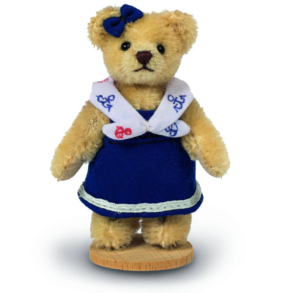 Ours Miniature en Marinière – Objet de Collection - Teddy Hermann