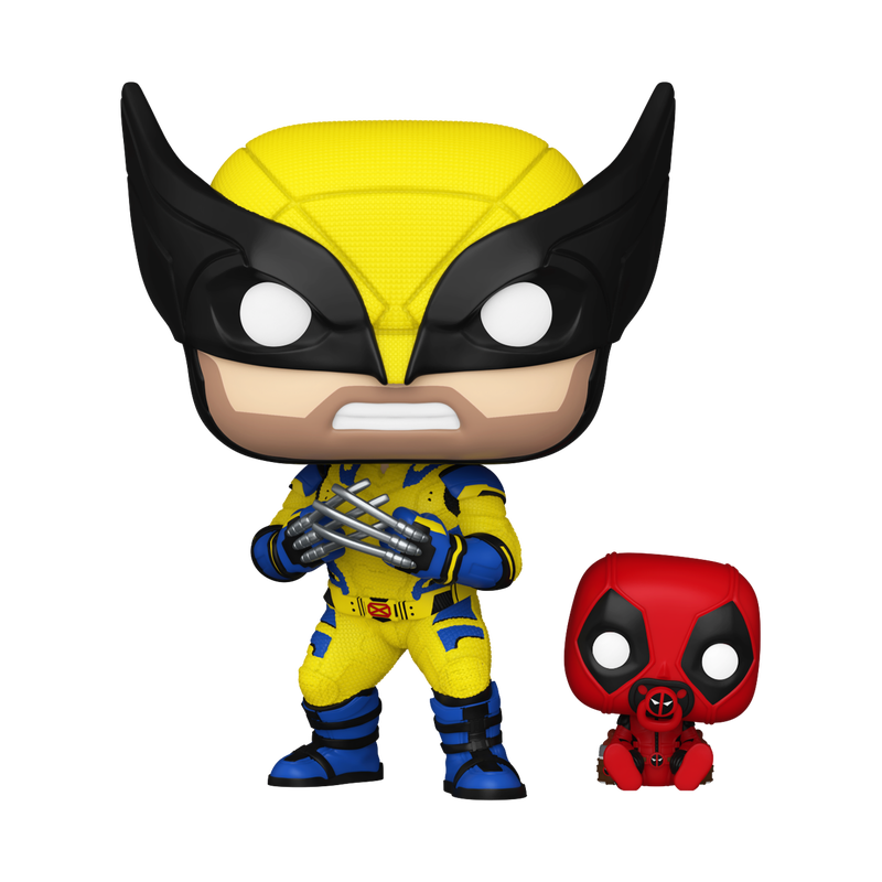 Pop! y Buddy Wolverine con Babypool
