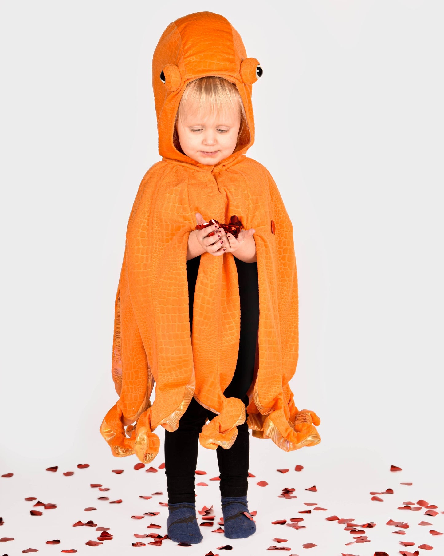 Déguisement pieuvre taille 98-104 cm pour enfants de 2 à 4 ans