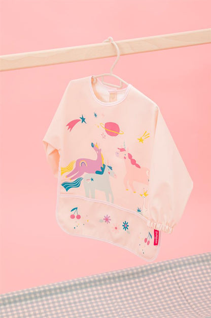 Unicorn Long Sleeve Bib