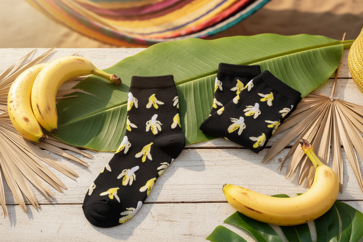 Calcetines de plátano