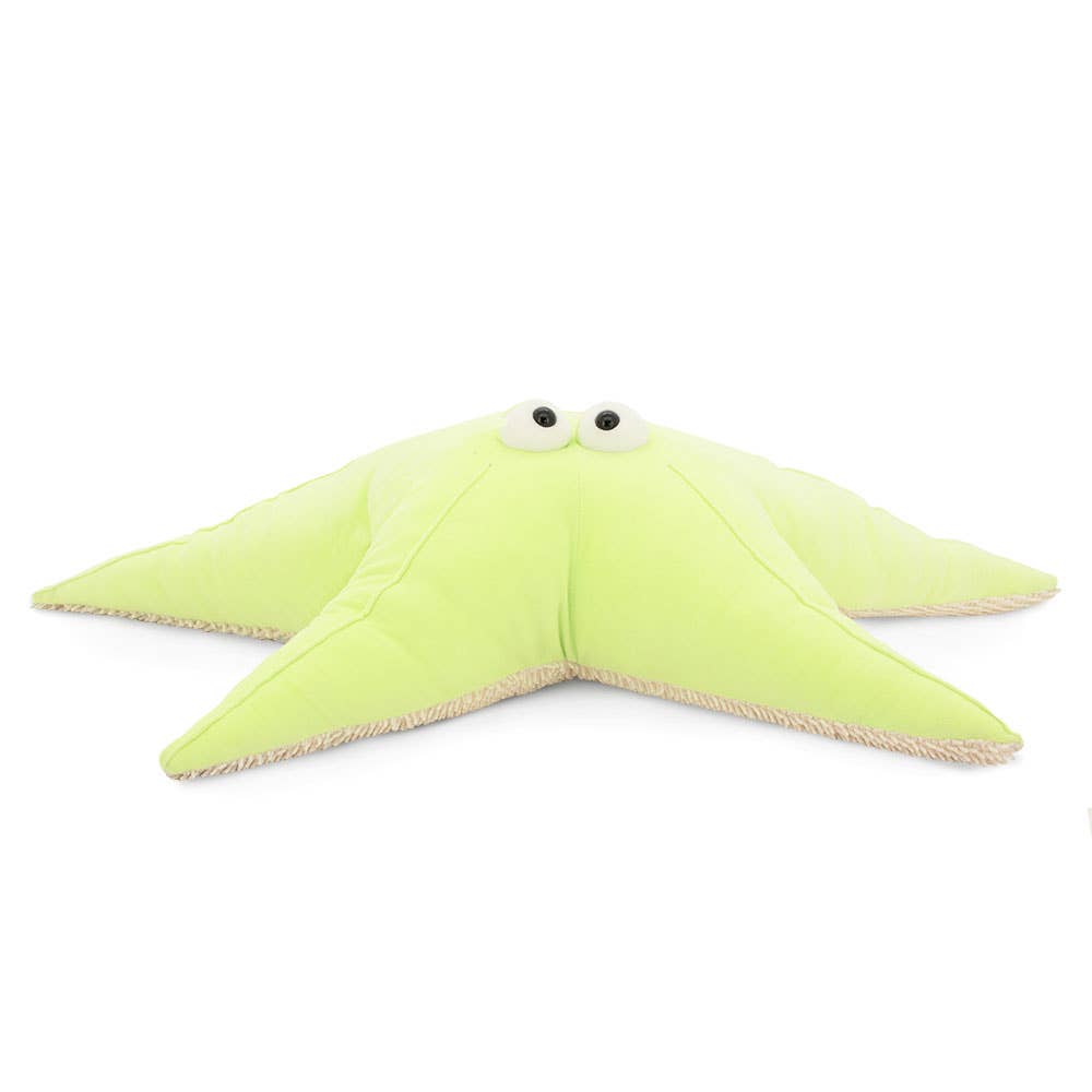 Light green plush starfish - 80 cm - from 0 months