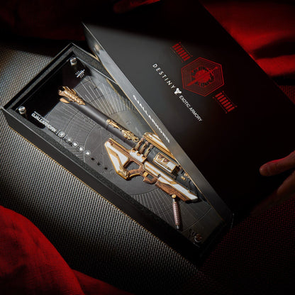Plaque Réplique Destiny Exotic Armory Collection "Gjallarhorn"