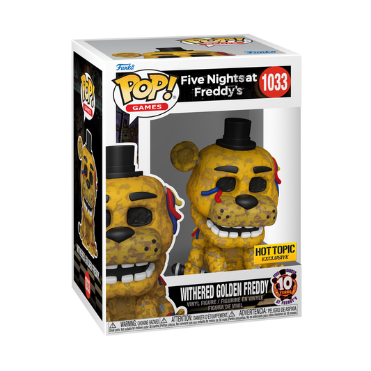 Pop! Withered Golden Freddy