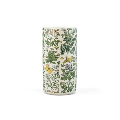 Vase en céramique Voysey Jardin botanique Faune et flore