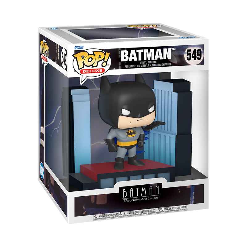 Pop! Deluxe Batman no Telhado (Batman: A Série Animada) - PRÉ-VENDA*