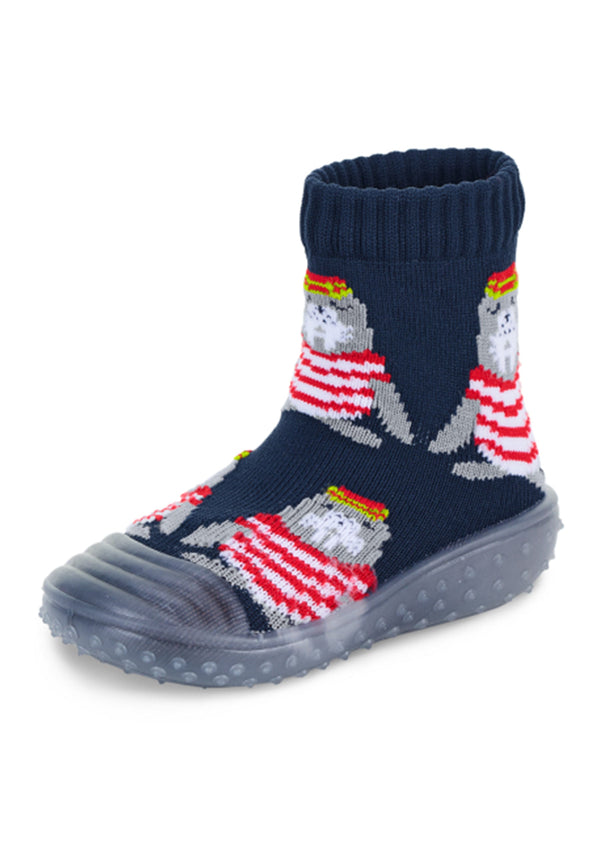 Chaussettes aventure Phoques marine