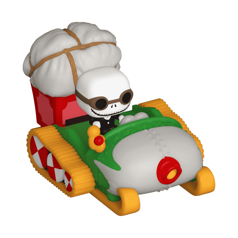 Bitty Pop! cavalca Jack Skellington con la motoslitta