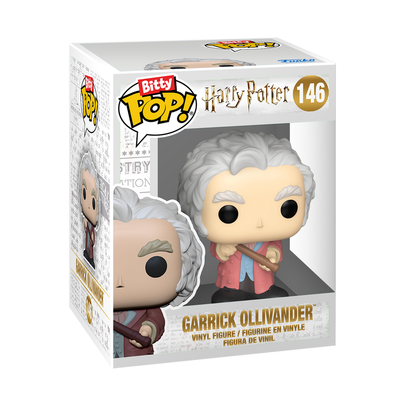 Bitty Pop! Towns Garrick Ollivander and Ollivander's Wand Shop 