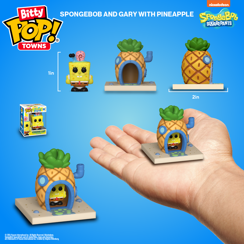 Bitty Pop! Towns SpongeBob SquarePants en zijn Ananashuis