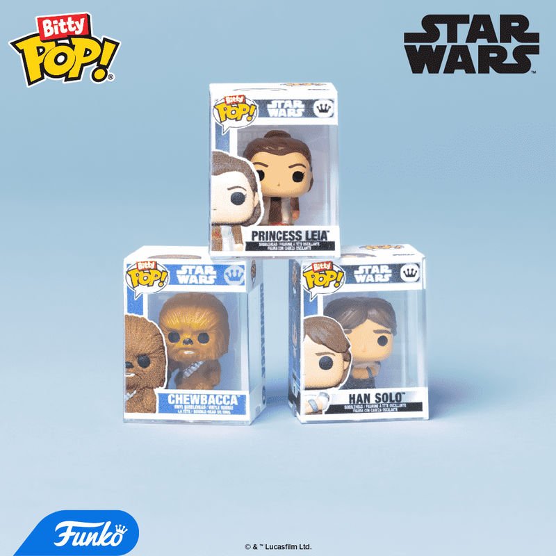 Bitty Pop! Star Wars: L'Empire contre-attaque 4-Pack Series 3