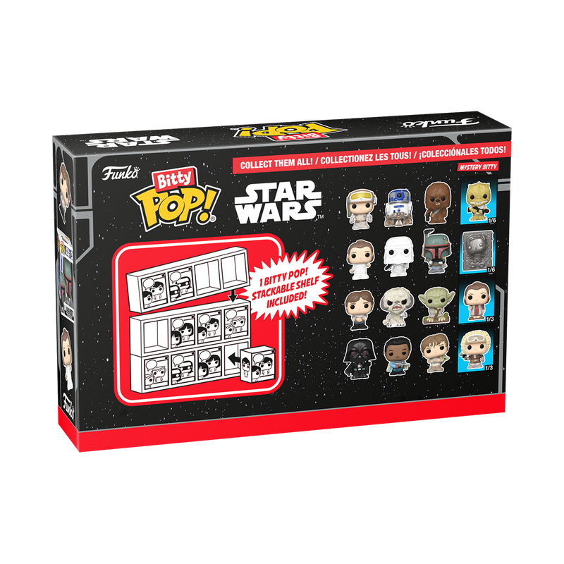 ¡Pop chiquitito! Star Wars El Imperio Contraataca Pack de 4 Serie 4