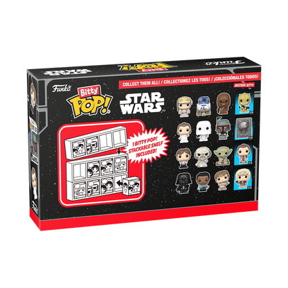 ¡Pop chiquitito! Star Wars El Imperio Contraataca Pack de 4 Serie 4